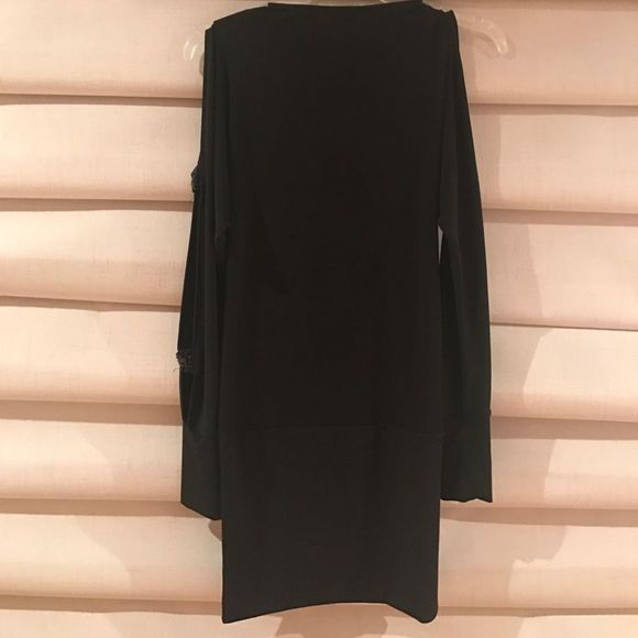NWT Size 2 V Neck Long Sleeved Mini Dress - Picture 5 of 5